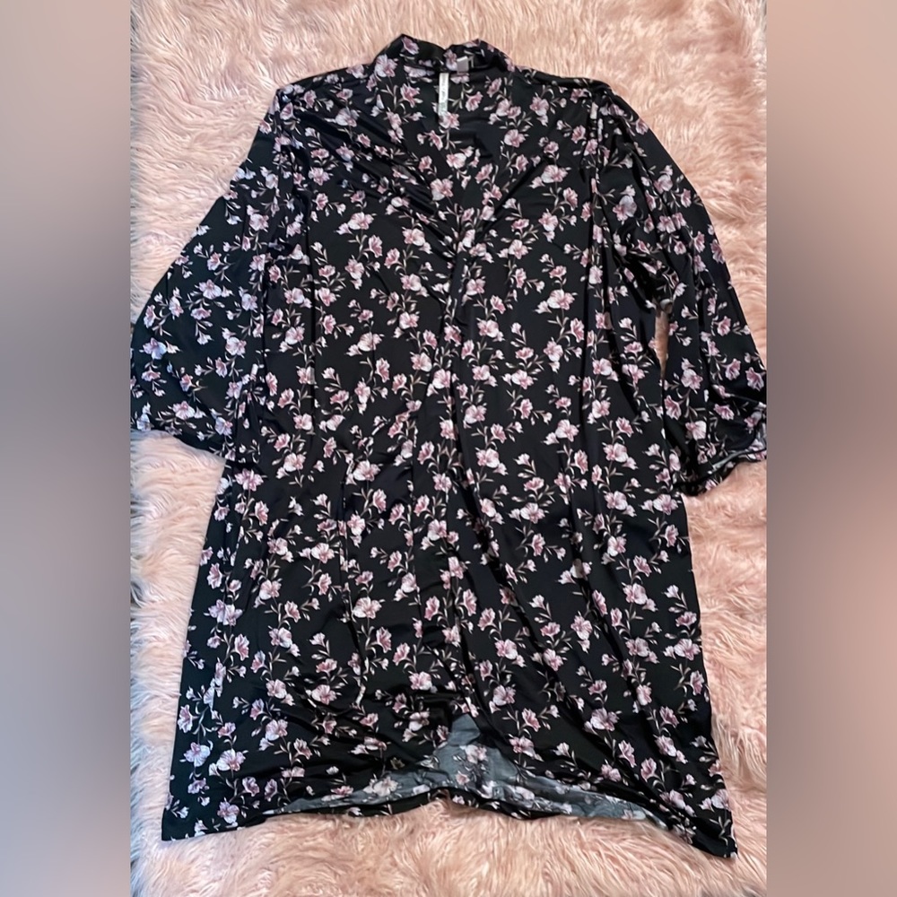 Floral Night Gown Set